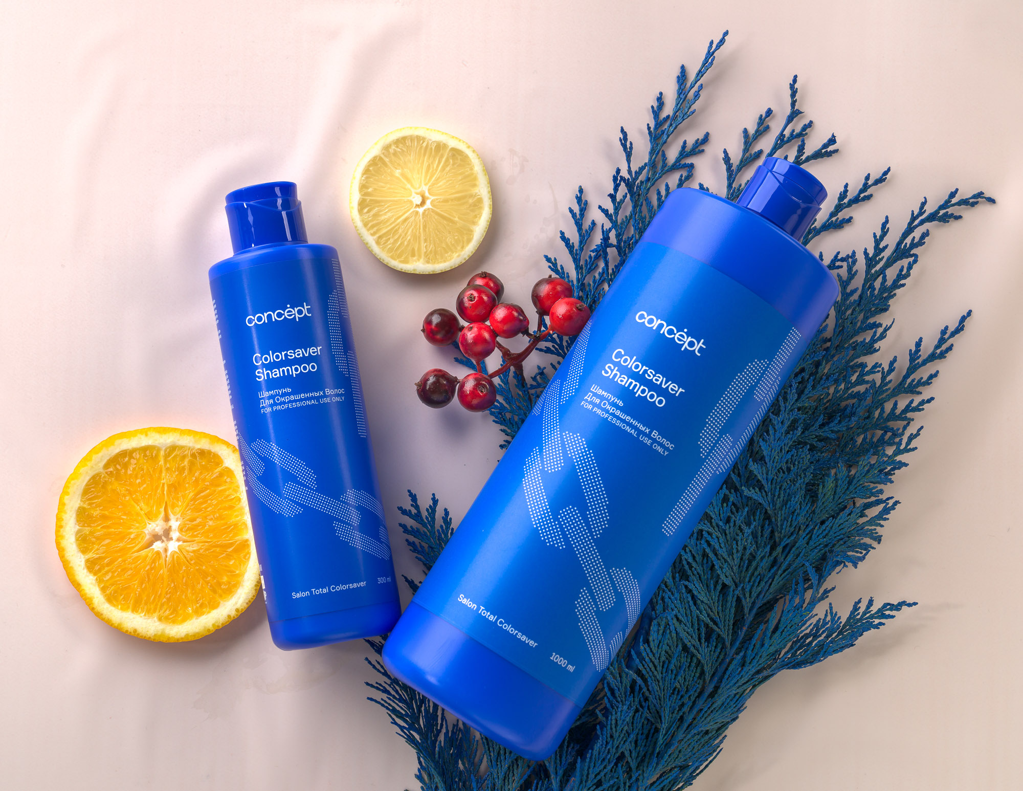 Стойкое окрашивание и здоровые волосы после окрашивания с уходовой серией Colorsaver от Concept