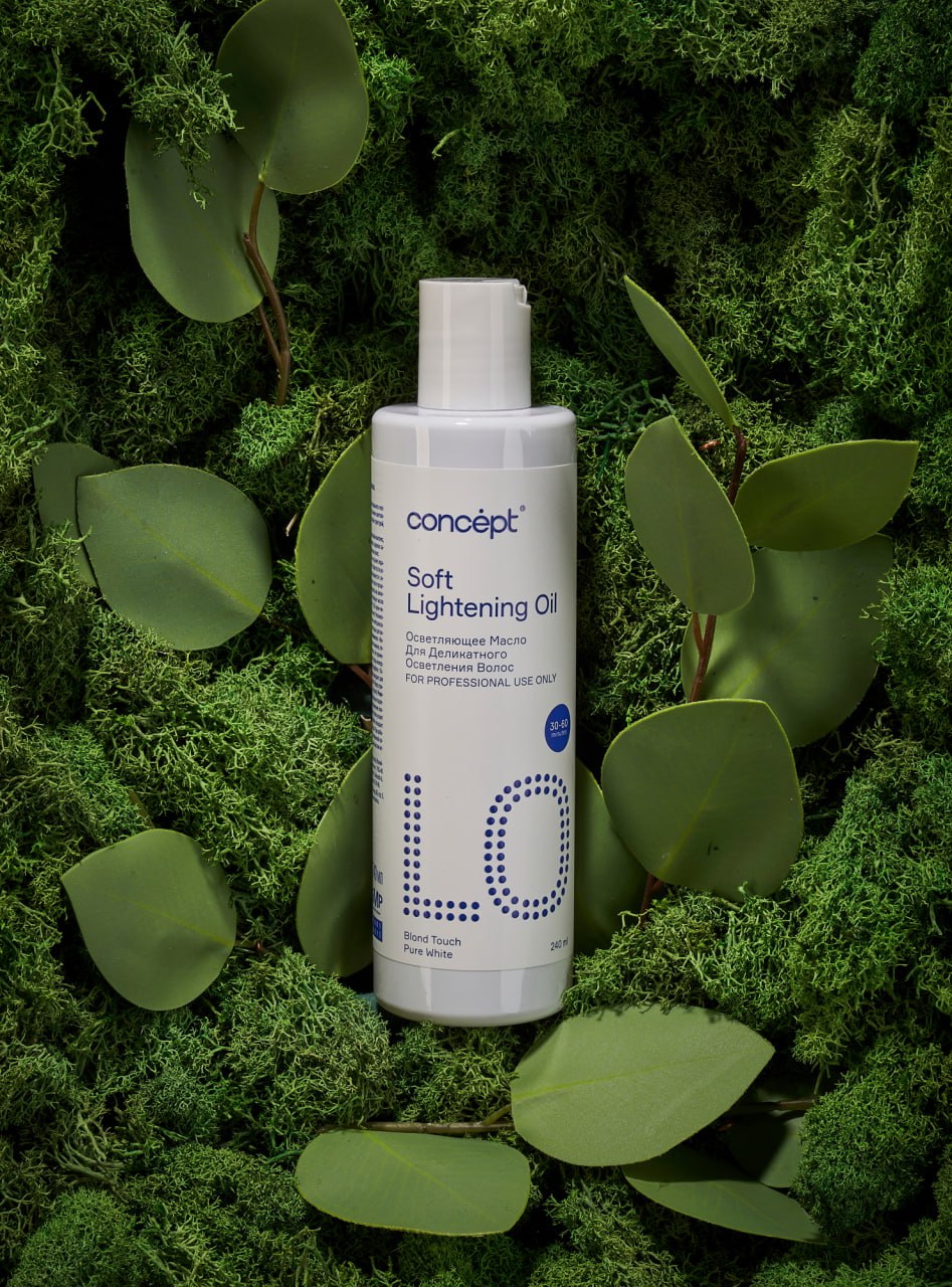 Бережное осветление волос с продуктами Concept